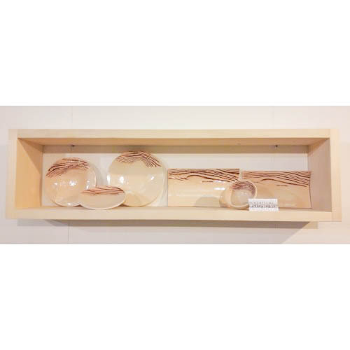 Regal XXL aus Zirbe Massivholz mit 4 cm Rahmenstärke (Maße: 38 x 138 x 24 cm)