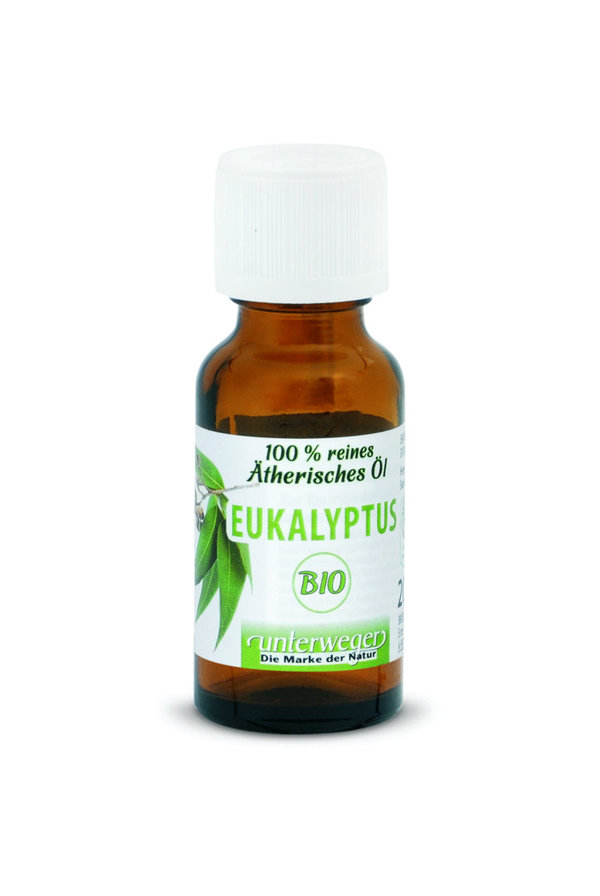 100 % reines ätherisches Eukalyptusöl Bio (20 ml)